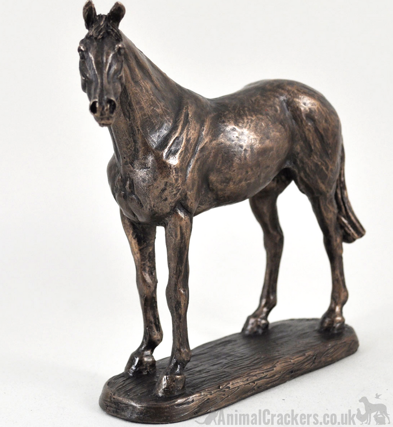 'Ascot Andy' by Harriet Glen bronze racehorse ornament horse figurine sculpture