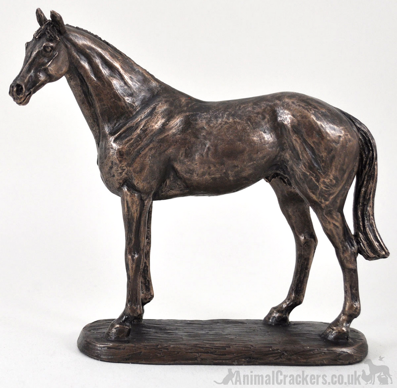 'Ascot Andy' by Harriet Glen bronze racehorse ornament horse figurine sculpture