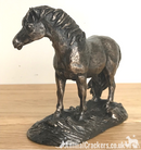 Shetland Pony ornament figurine by Harriet Glen in Cold Cast Bronze, fabulous horse lover gift