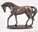 'Nobility' horse figurine by Harriet Glen, cold cast bronze ornament, racehorse lover gift
