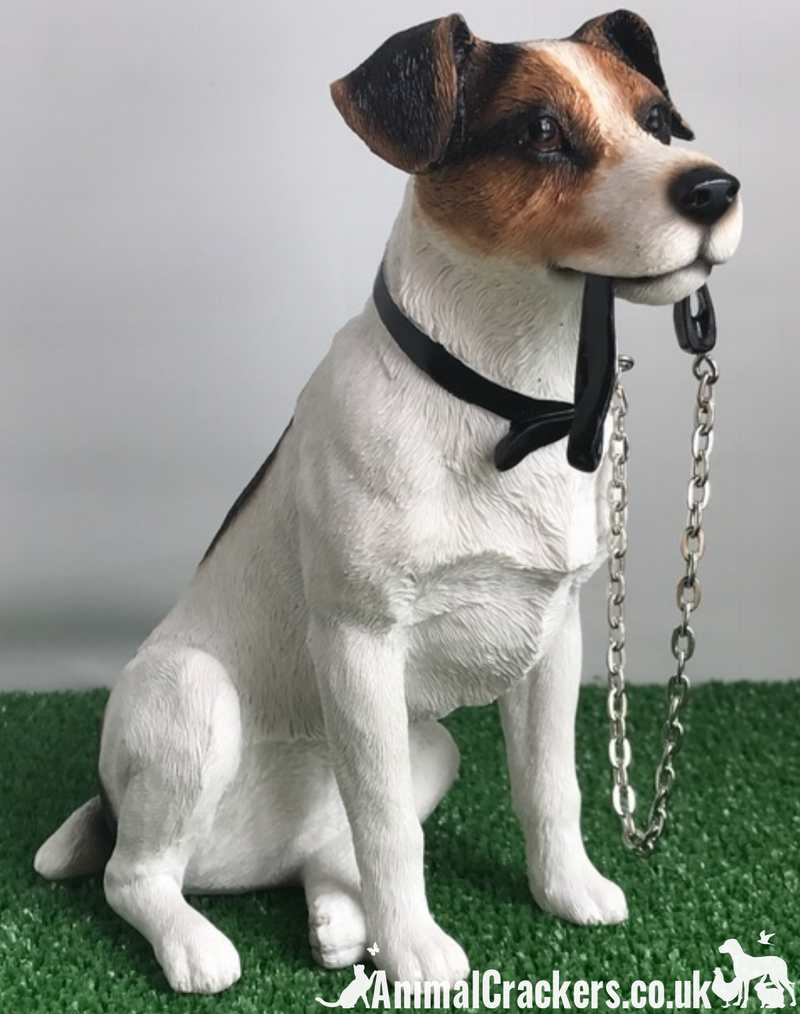 Large 16cm Jack Russell ornament figurine quality lifelike Leonardo. G
