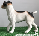 Jack Russell ornament, quality lifelike figurine Leonardo range 15cm. Gift boxed