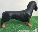 Black & Tan Dachshund Sausage Dog Leonardo lifelike ornament figurine gift boxed