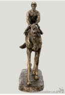 Going to the Post' cold cast bronze racehorse ornament figurine designed by Harriet Glen