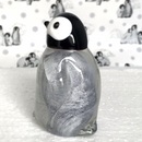 Objets D'Art Penguin hand blown solid glass ornament collectable