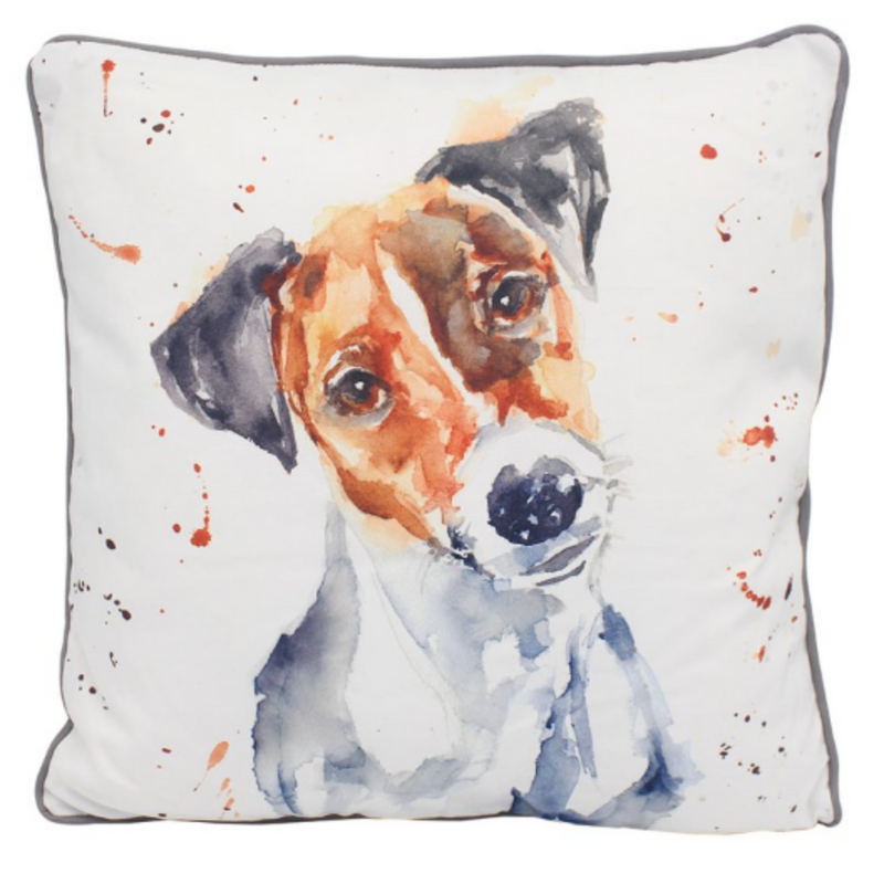 Jack Russell Cushion with inner, Leonardo Man's Best Friend range by Leonardo designed by Jennifer Rose