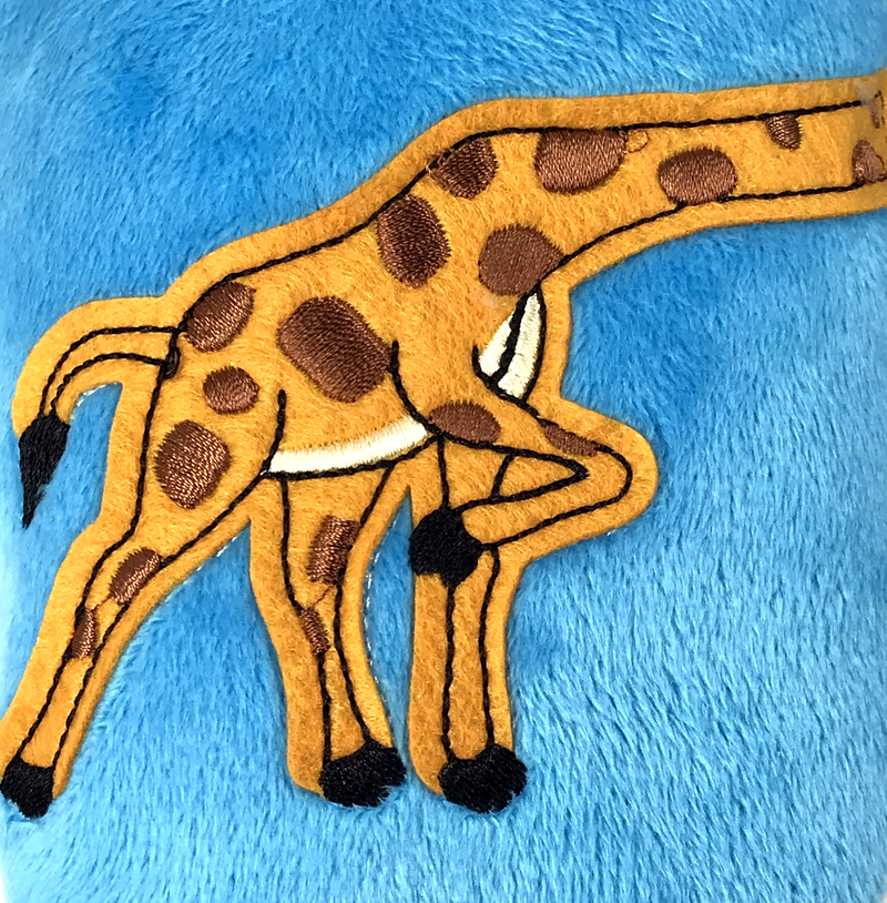 Ladies Snoozies Pairables Giraffe design cosy washable non-slip Slippers Safari lover gift stocking filler