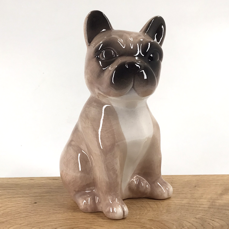 French Bulldog ceramic Money Box piggy bank by Lesser & Pavey, boxed