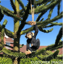 40cm rope swinging Climbing Monkey garden ornament decoration chimp lover gift