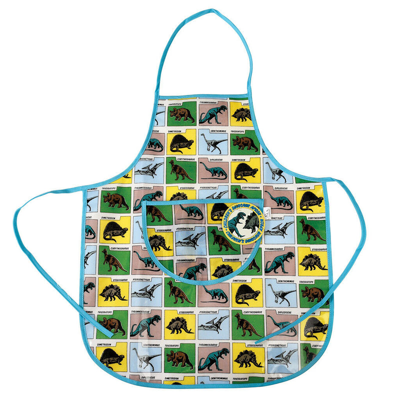 Children's Dinosaurs Apron by Rex London, part of the Prehistoric Land Animals range